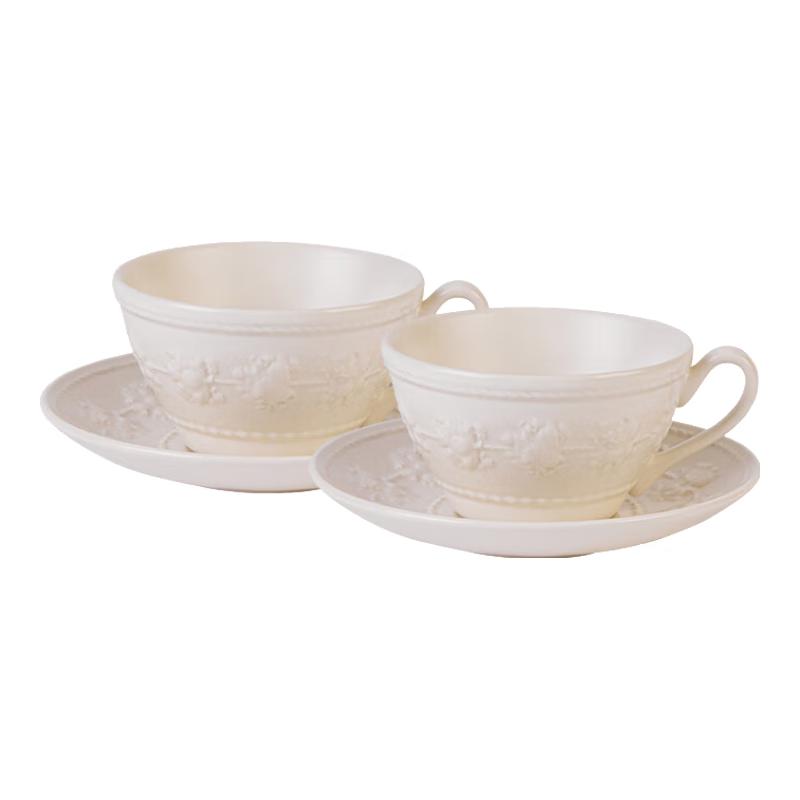Wedgwood Holiday Joy Ceramic Coffee and Tea Cup Set