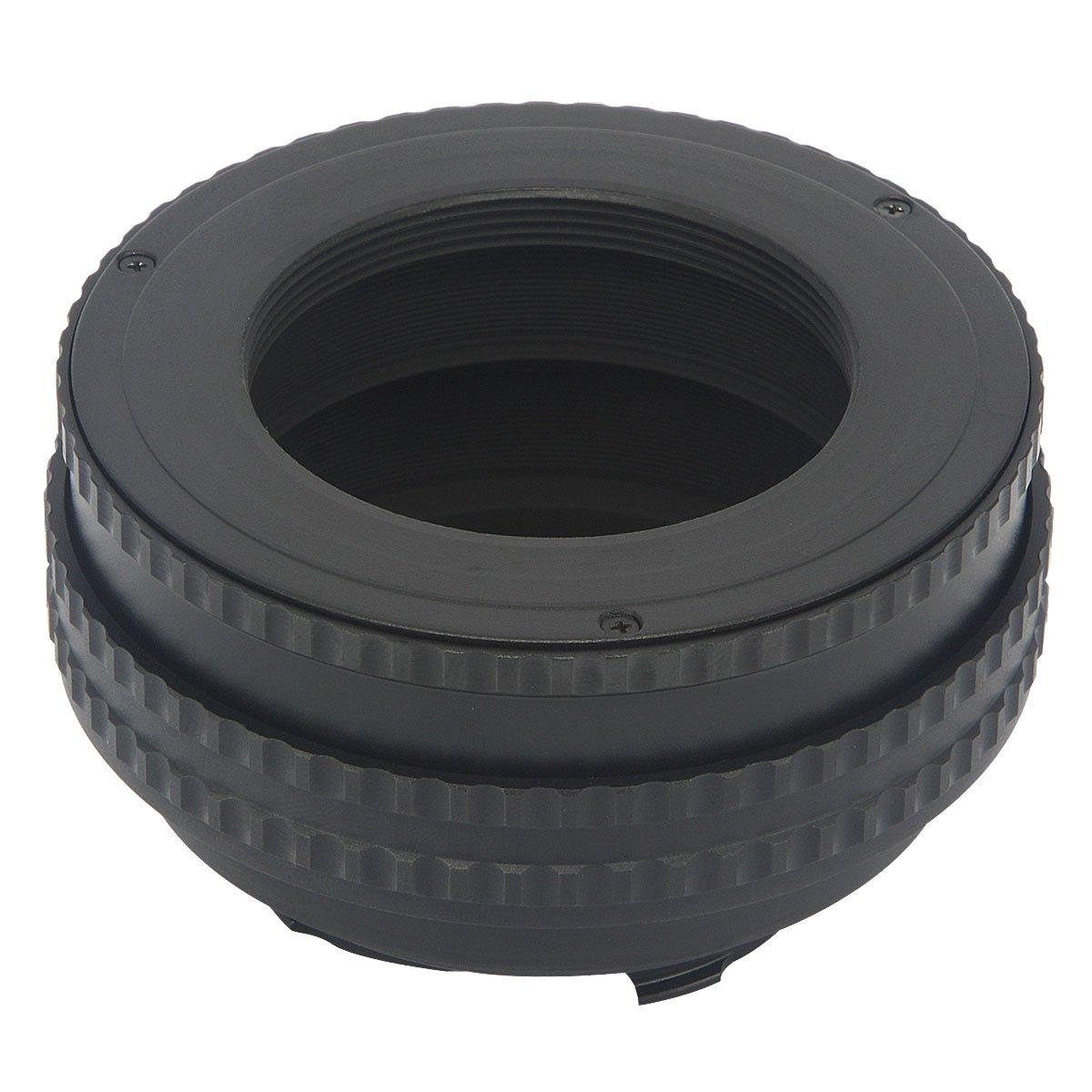 

Haoge Macro Focus Lens Mount Adapter with Focusing Helicoid for M42 Screw Mount to Leica M LM Mount Including Built-in (42mm Lens) Cameras, M240,