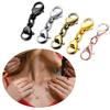 8 Pcs Double Lobster Clasps Small Necklace Bracelet Extenders Double Claw Connector Jewelry Extension Clasp Easy To Use