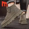 Fashion CYYTL Mens Shoes Casual Winter Boots Leather Cowboy Chelsea Tactical Combat Outdoor Hiking Ankle Sneakers Designer Luxury Tennis