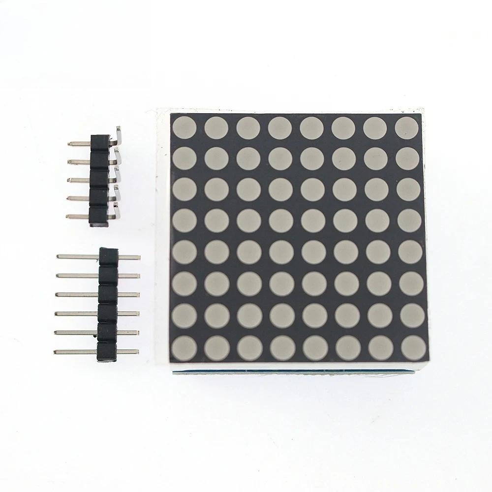 MAX7219 Dot Matrix Module 4 in 1 LED Display Modules Drive With 5 Pin Wires For Arduino Raspberry Pi