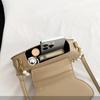 Shell Shaped Crossbody Bag Fashion Mini Shoulder Bag Womens Faux Pearl Chain Handbag ARI