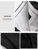 Men's Slim-Fit Business Suit Pants, Fleece-Lined Straight-Leg for Middle-Aged & Elderly, Autumn 2024 Collection.