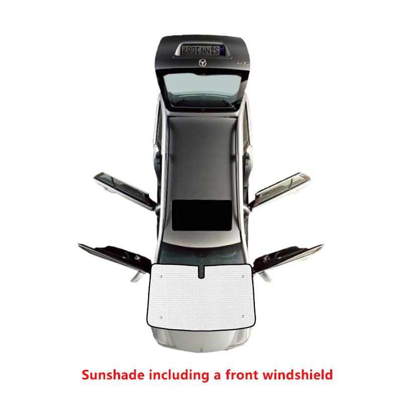 Car Full Coverage Sunshade For Volkswagen VW Sharan MK2 7N SEAT Alhambra 2011~ UV Protection Auto Accessories Window Visor