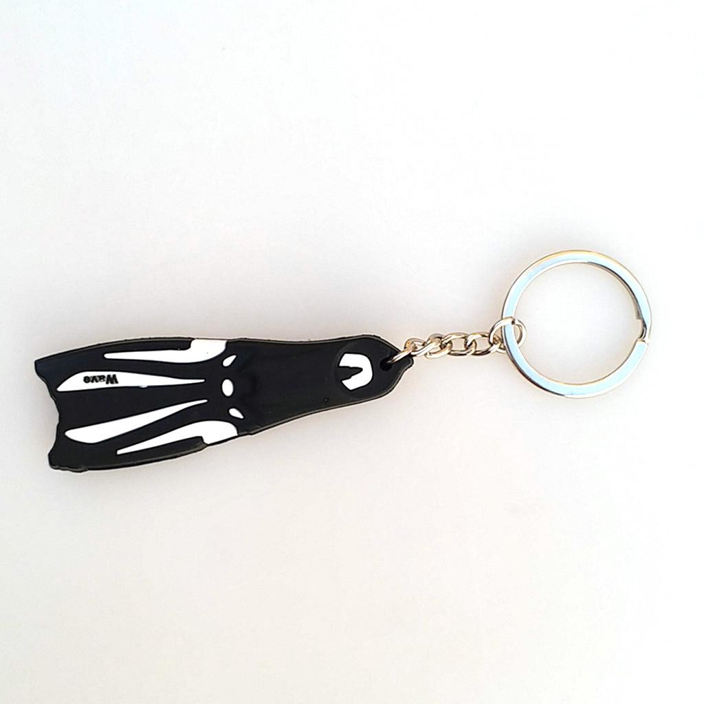2pcs Novelty Flippers Key Chain Holder Keyring Keychain
