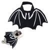 Halloween Haustierkostüm Lustiges Hund Katze Fledermausflügel Outfit mit Verstellbaren Riemen Einzigartige Haustier Cosplay Accessoires für Kleine Mittlere Haustiere