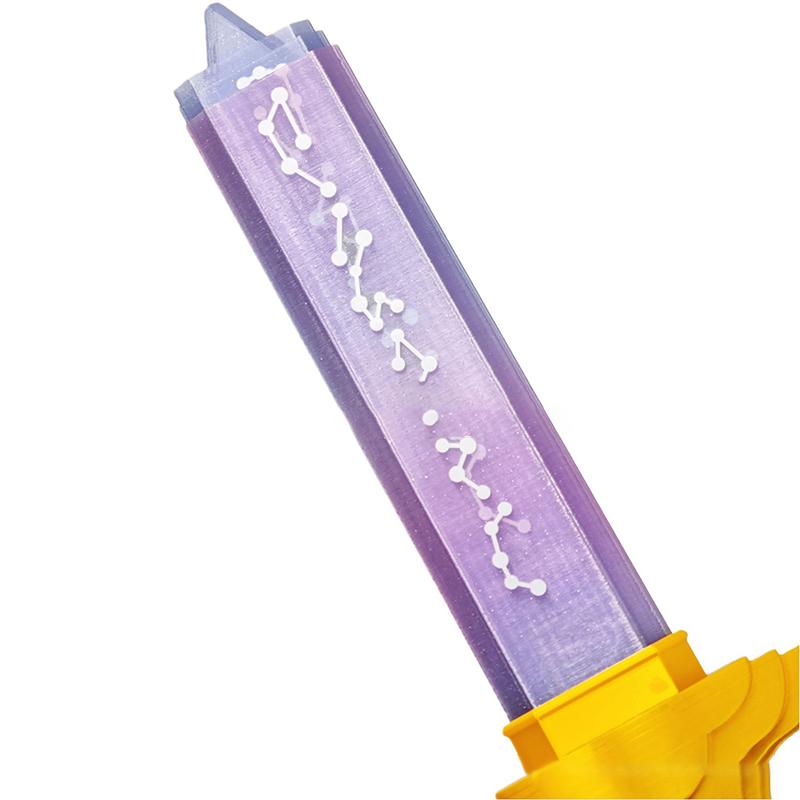 1 Pcs Cartoon Halloween Christmas Fancy Party Costume Accessories Disguise Demon Hunter Of Kpop Rumi Mira Cosplay Long Blade