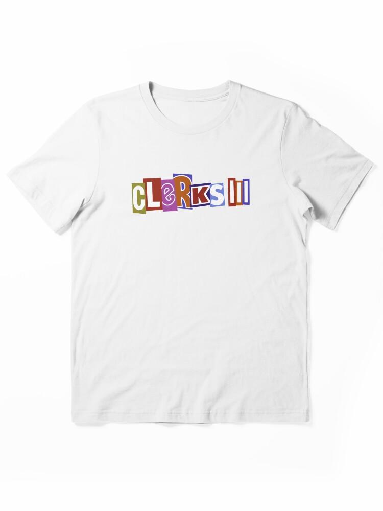 Clerks Clerks III Color Pop Logo Movie Poster Essential T-Shirt