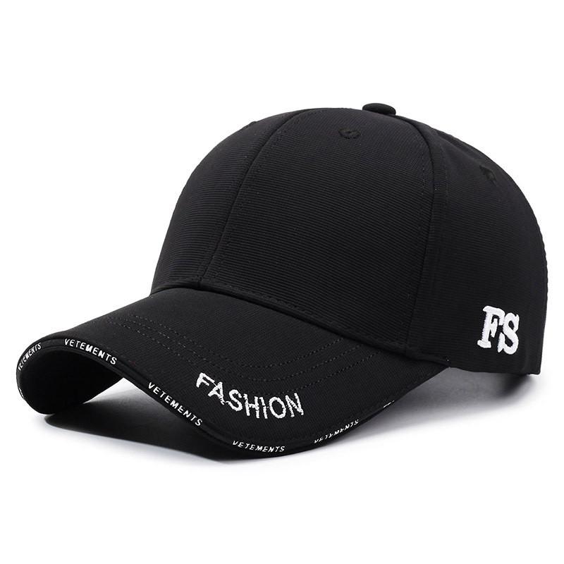 Fashion Letter Embroidery Baseball Cap Outdoor Sun Protection Hat Breathable