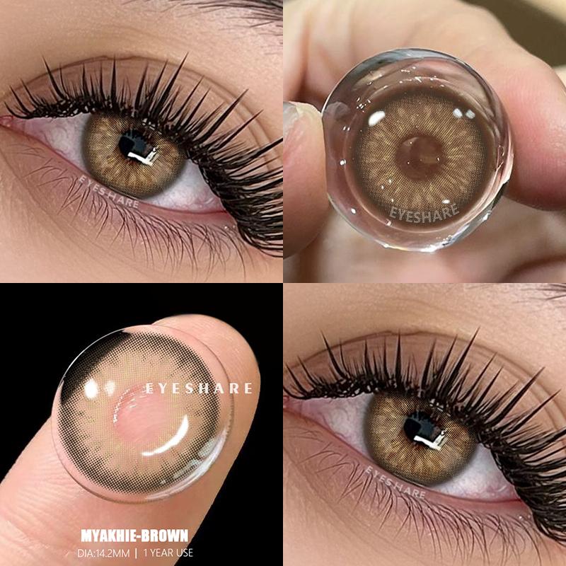 Colored Pupils for Eyes Blue Pupils Green High Quality Colored Contact Lenses Brown Natural Lens Gray Big Eye Lenses