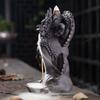 1pc Ceramic Waterfall Incense Burner, Dragon Backflow Incense Burner, Catcher Holder,Home Decor Creative Home Aromatherapy Gift