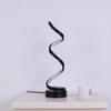 LED Table Lamp Modern Eye Protection Desktop Decorative Lights For Living Room Bedroom Bedside Study Black/white Spiral Lighting