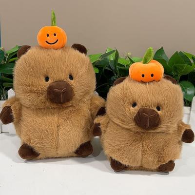 Plush Toy Persimmon Bear Plush Doll 8 Inch Grab Machine Doll Wedding Throwing Holiday Gifts Doll Doll
