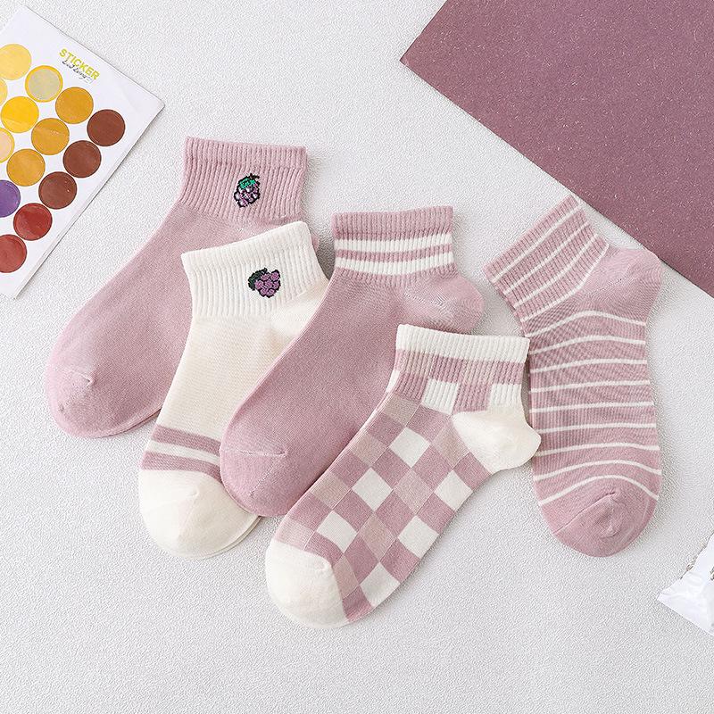 

Женские невидимые носки-лодочки весна/лето 2023 г. — милый дизайн с мультяшным медведем, модный японский стиль, неглубокая горловина, хлопок. One Size