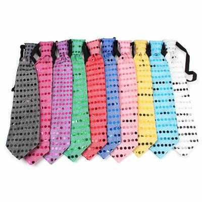 5pcs Glowing Neck Tie Luminous Cosplay Performance Props Accessory for Valentine's Day Women Wedding Party Holiday Gift Supply