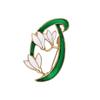 New Alloy Brooch High-end Sense Niche Women Spot High-end Pin Coat Suit High-end Versatile Corsage