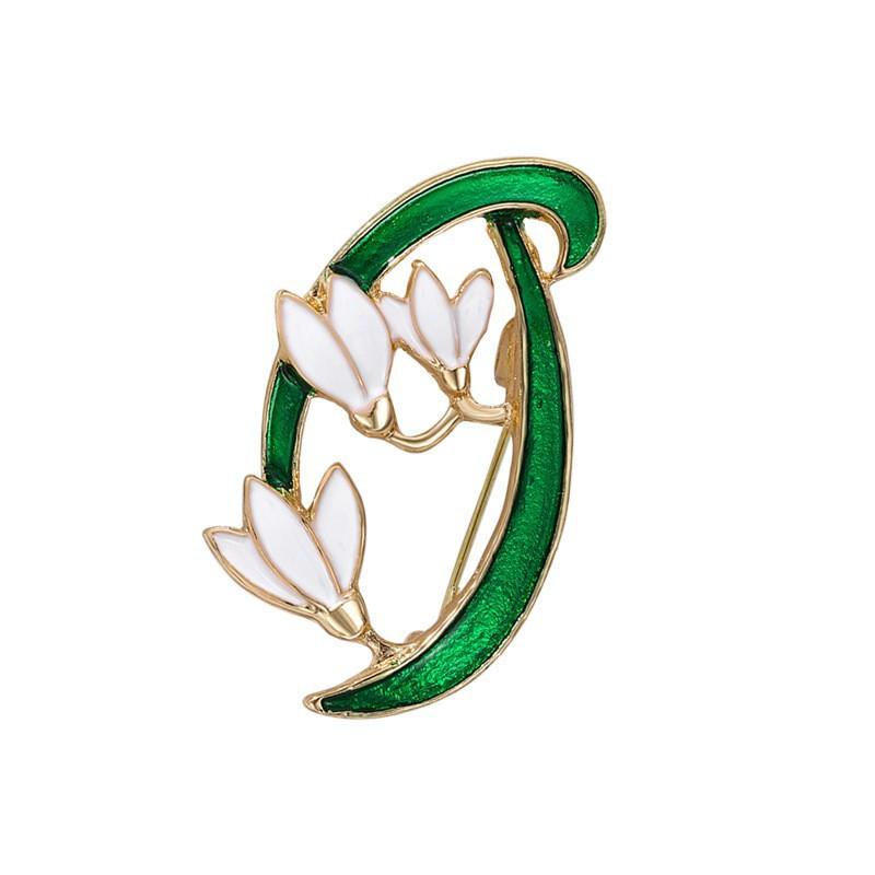 New Alloy Brooch High-end Sense Niche Women Spot High-end Pin Coat Suit High-end Versatile Corsage
