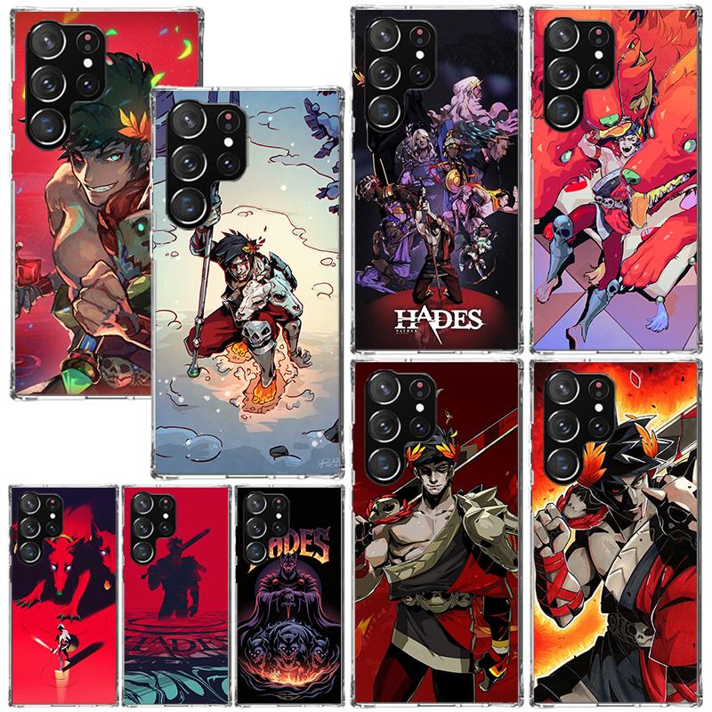 Game Hades Action Phone Case For Samsung Galaxy S26 S25 Edge S24 FE S23 S22 Ultra S21 Plus S20 + Art Fundas Back Cover Galaxy S2