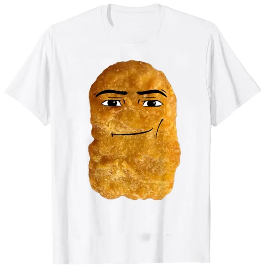 Humor Funny Chicken Nugget Meme T-shirt size S-5XL XXL