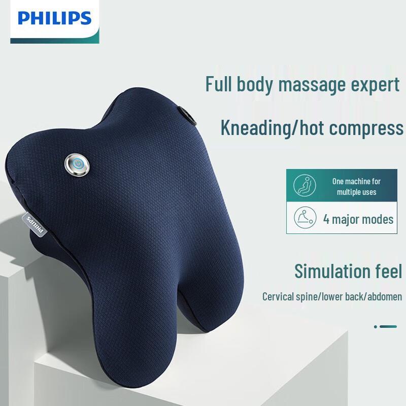 Philips PPM3101B Multi-functional Shiatsu Massage Pillow
