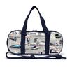 COLORFUL CANDY STYLE Art Supplies and Paint Set Watercolor and lightweight type Shinkansen and Railway World Gray Cool mesh Shoulder strap included