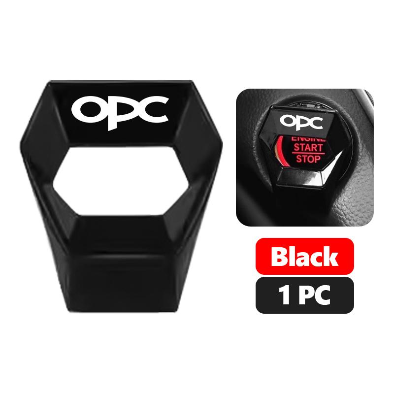 AAAYN1 Car Engine Start Stop Button Cover Ring Trim Push Switch Decor For Opel OPC Astra J H G K Insignia Corsa D B E Mokka Meriva
