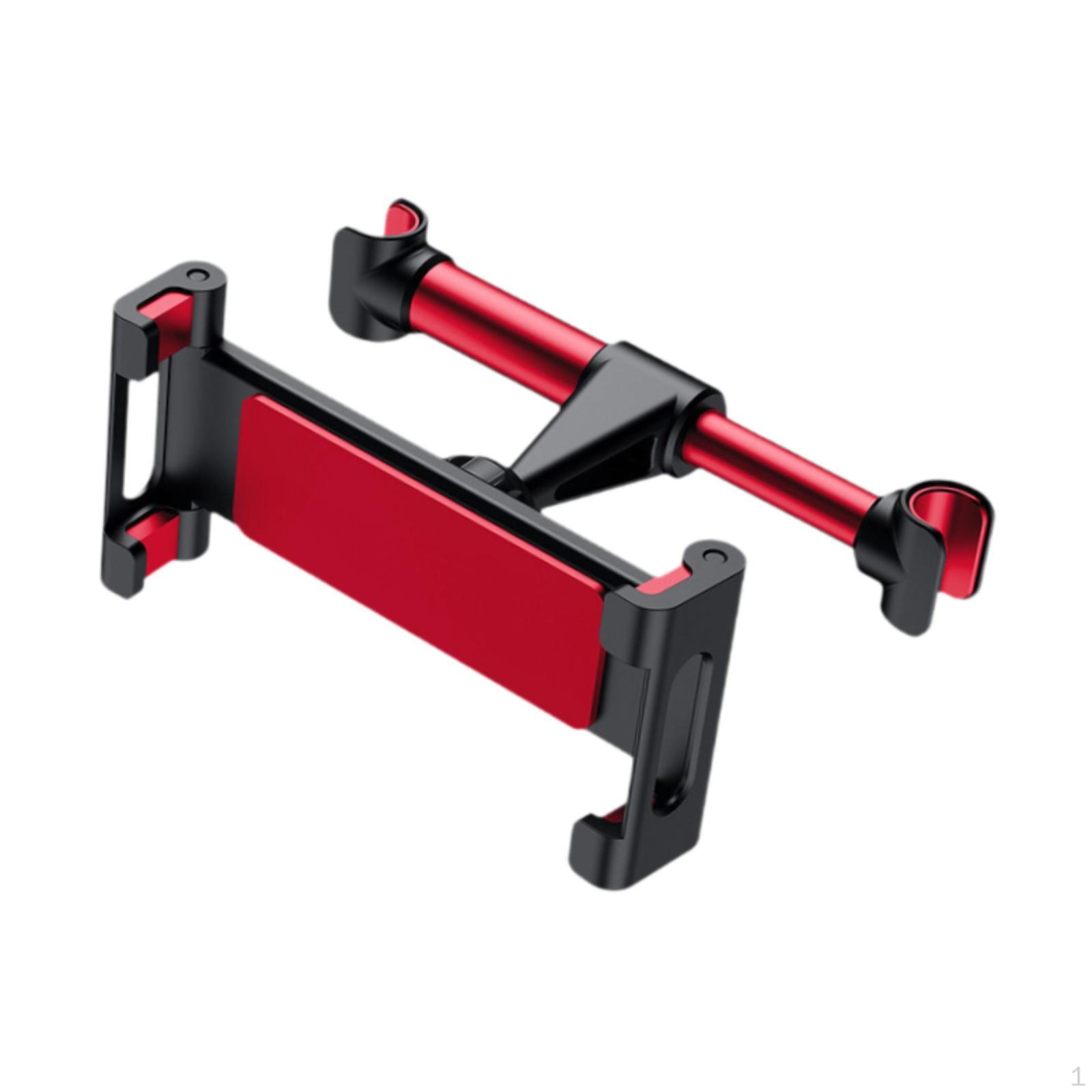 

Держатель для телефона на подголовник заднего сиденья автомобиля, вращающийся на 360°, простая установка, развлекательный инструмент Red Black