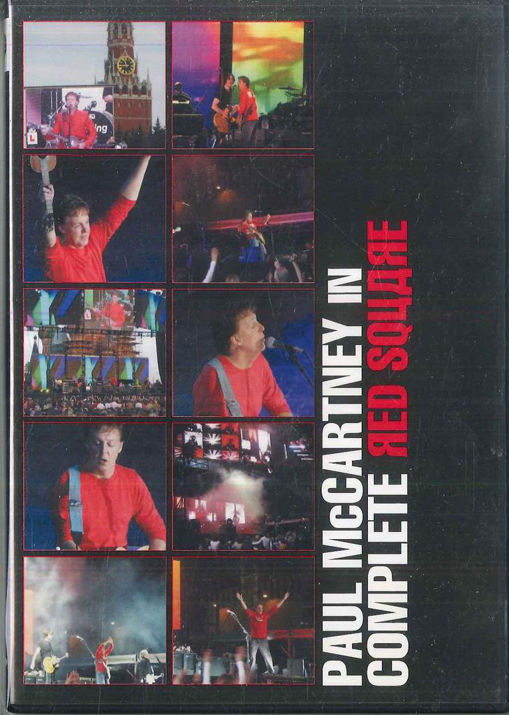 DVD PAUL MCCARTNEY - In Complete Red Square (DVD-R) NONE ALL GREEN Japan Music Video Used
