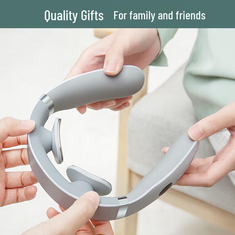 Smart Neck Massager with Heat and Pulse Massage