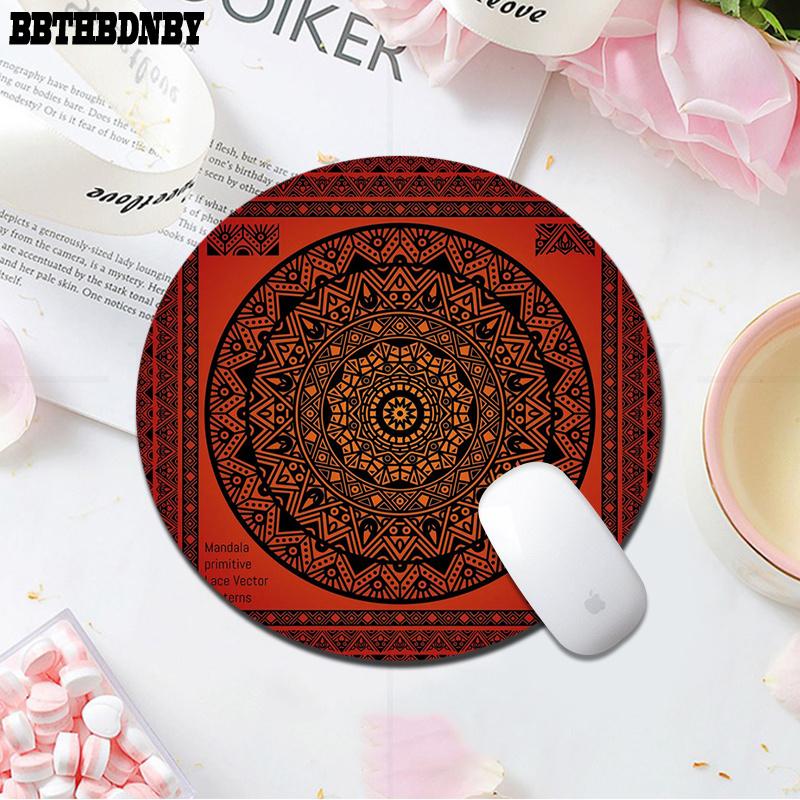 

Mandala Flower Rubber Small Keyboard Mat Table Mat Students Cabinet Gamer Desktop Mousepad Cup Mats Desktop Mat 20x20cm