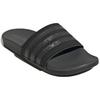 New Adidas Adilette Comfort Slides Core Black Grey Women's GX4303