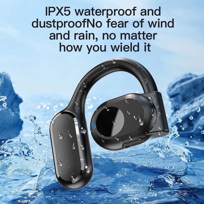 BY99 Wireless Headphones Bluetooth 5.4 Headset With Mic Air Conduction Handsfree Noise Canceling Earphones For Driving Audifonos