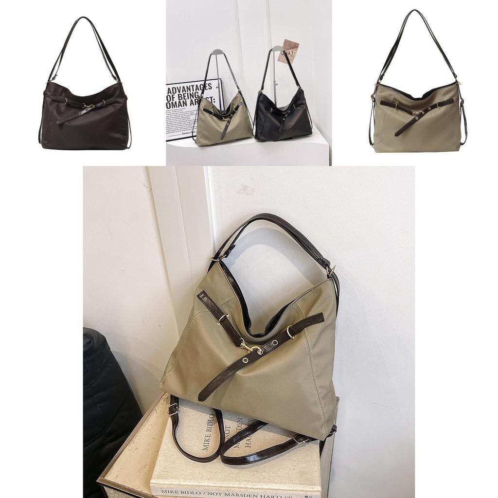 Chic Versatile Tote Bag For Women Spacious Nylon Handbag Ideal For Everyday Use