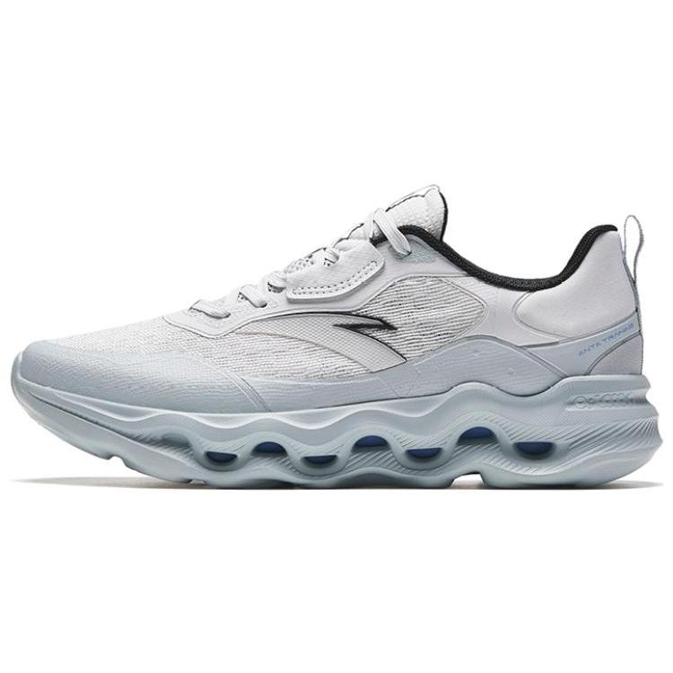 

New Anta Divine Pro Cushioned Slip Resistant Abrasion Resistant Low Top Running Shoes Men s Gray 112337711-3 40