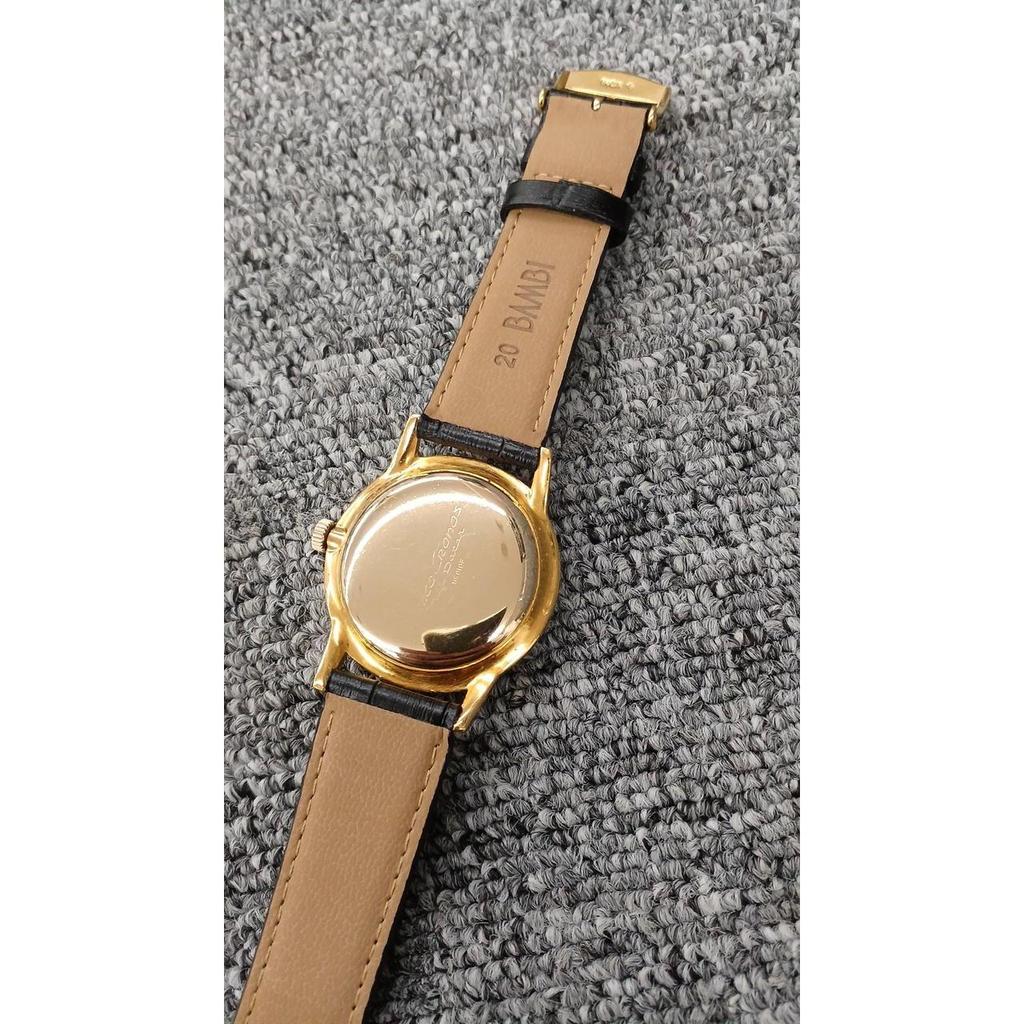 Used SEIKO CRONOS SELF DATER J15010E Manual Wind Watch