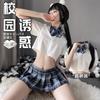 Sexy lingerie bachelor dress sexy jk uniform seduction hot pleated skirt cosplay suit
