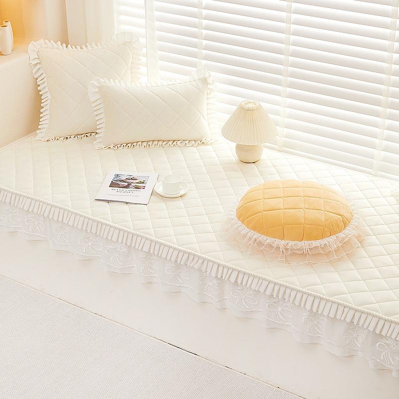 Princess Style Window Cushion Ledge Cushion Four Seasons Universal Bedroom Balcony Cushions Blanket Cushion