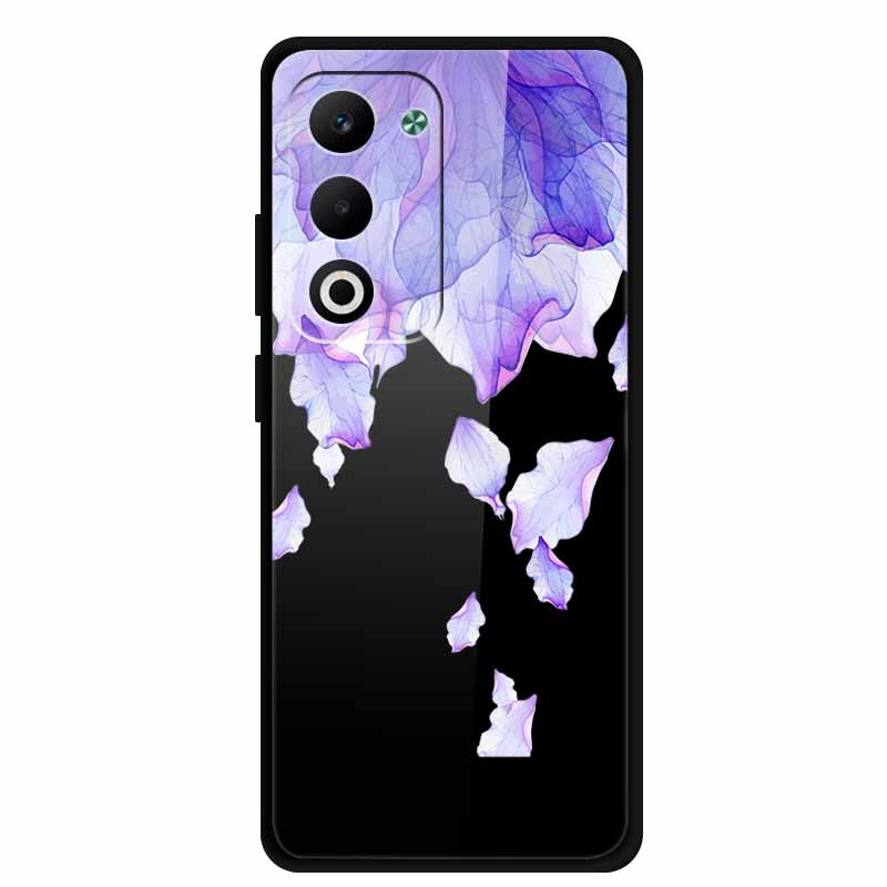 

Glass Case For OPPO A6i 5G Case Tempered Glass Hard Back Cover For OPPO K13X 5G Phone Case K13 K 13 x 13x Coque Soft Edge Bumper OPPO K13X 5G