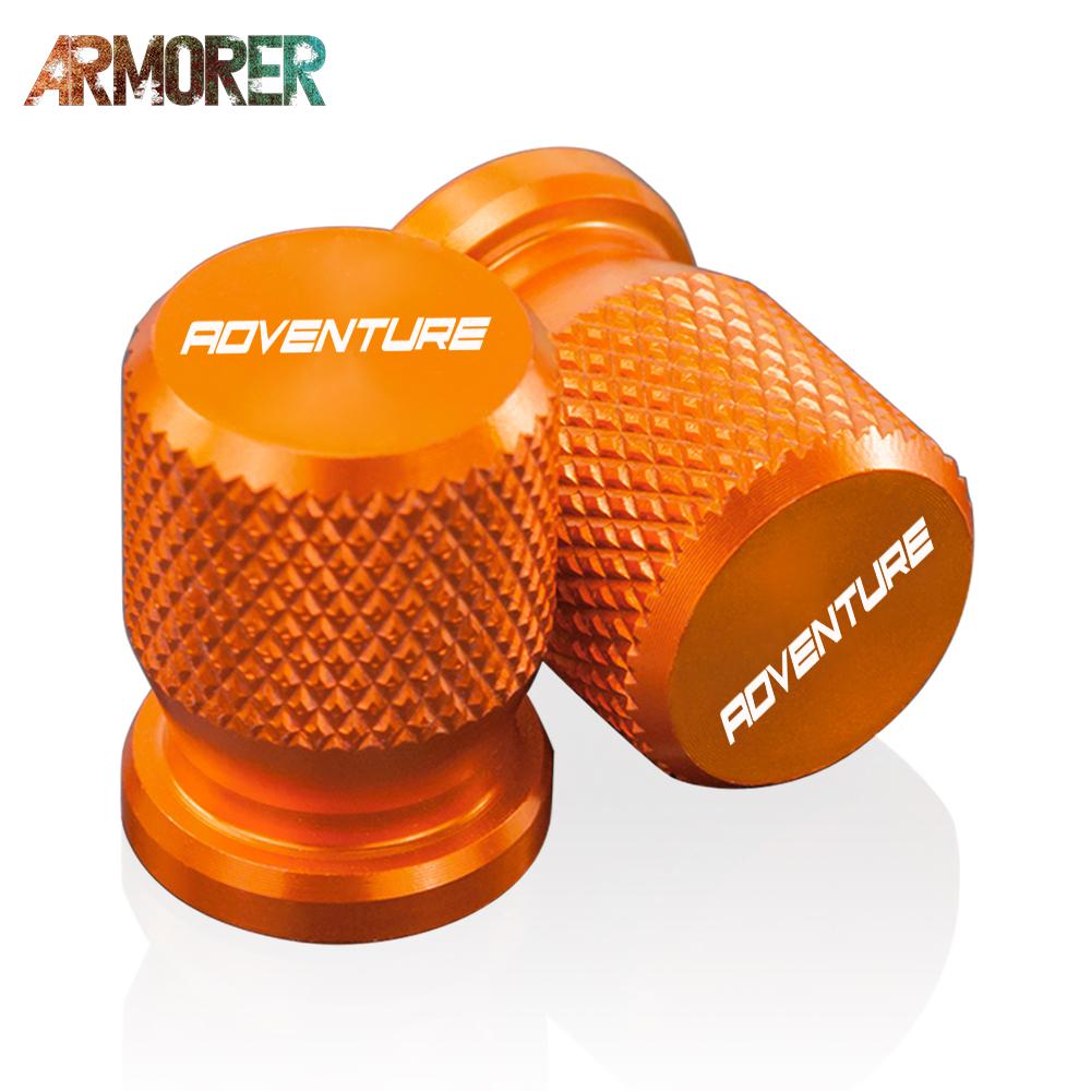 Krytka ventilku pneumatiky pro KTM Adventure 390 990 1050 1090 1190 1290 Super Adventure Motocykl CNC příslušenství Dřík kola vzduchotěsný