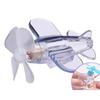 Wind-Powered LED Color Light Airplane Ornament for Cars and Motorcycles