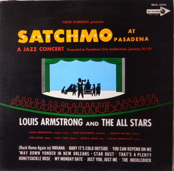 

LP Record LOUIS ARMSTRONG - Satchmo At Pasadena MCA3009 MCA Japan Jazz Used