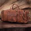 Handmade Leather Duffel Bag Travel Duffel for Men and Women Leather Holdall Bag Sports Gym Bag Personalized Groomsmen Gift Overnight Duffel