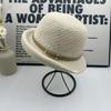 Temperament travel sunscreen hat women's thin breathable basin hat spring and summer new curling top hat sunshade bucket hat