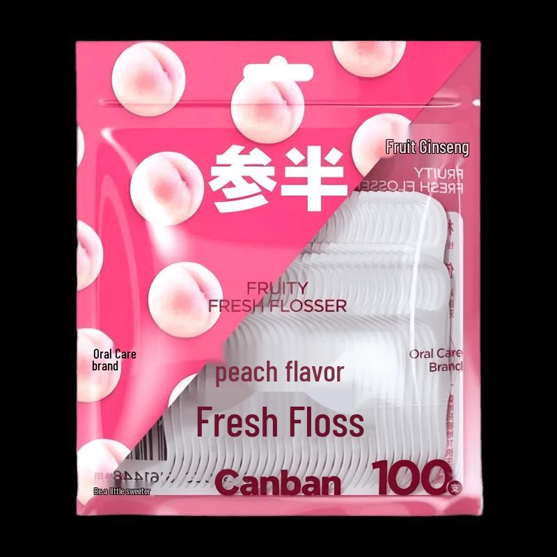 Cenpan Peach Flavored Dental Floss