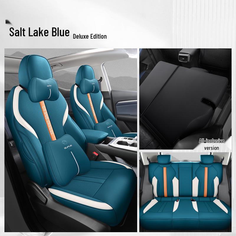 DJGY All-Season Sport Leather Seat Cushion Cover for GAC Trumpchi GS Yingsu