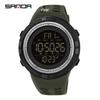 Sanda Luminous Men's Multifunctional Waterproof Tactical Sports Watch