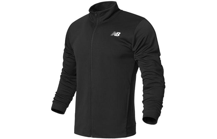 New Balance Jackets Men s Black Stand Collar Moderate Other AMJ21090-BK S