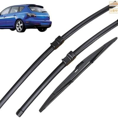 Suitable for Mazda 3BK 04-08 Wiper 21 Inch + 19 Inch + 14 Inch Front and Rear Window Wiper Wiper Blade