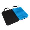 Gel Technology Seat Cushion Ultimate Comfort Ergonomic Design Travel Cushion Foldable Portable Breathable Sitting Cushion for Airplane Stadium Camping