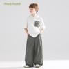 Mucmukn COOLMAX Cool & Quick-Dry Spliced Pocket T-Shirt for Boys